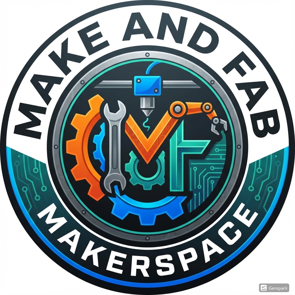 Make and Fab Makerspace Logo